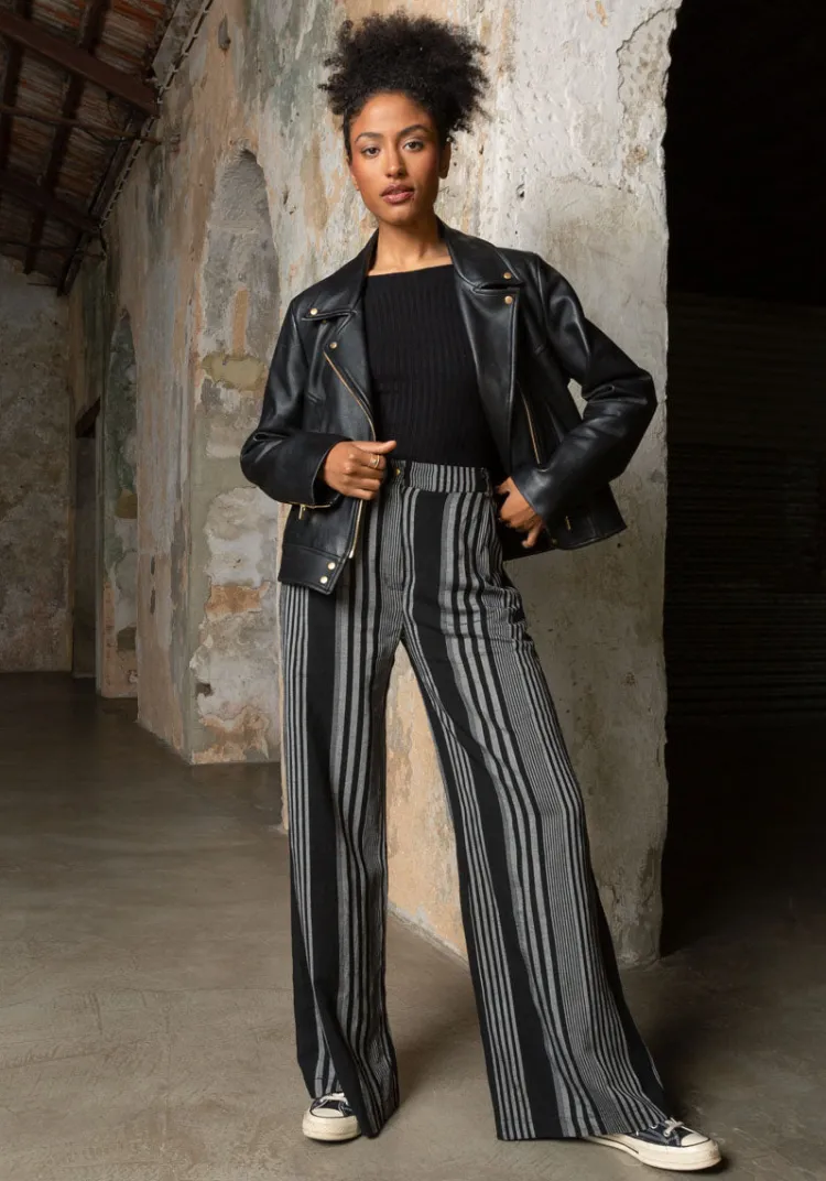 pantalon_alges_black_stripes_2.webp Sale Pantalon ALGES Pants