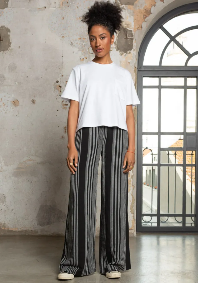 pantalon_alges_black_stripes_6.webp Sale Pantalon ALGES Pants