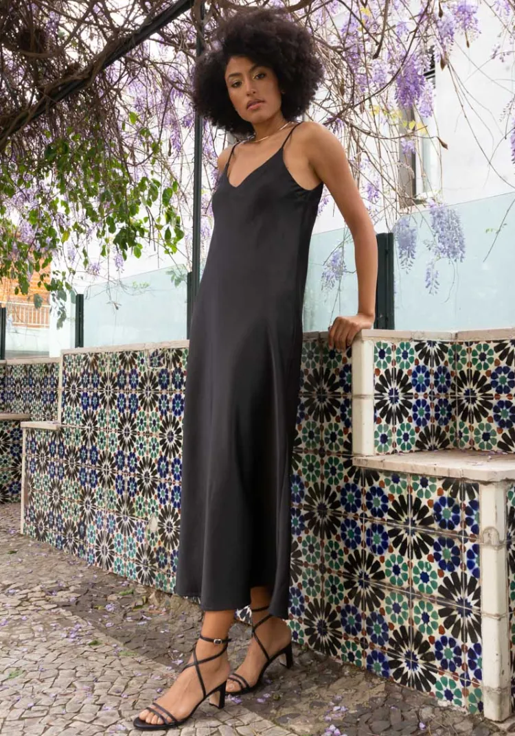 Flash Sale Robe MARTIA Black Dresses