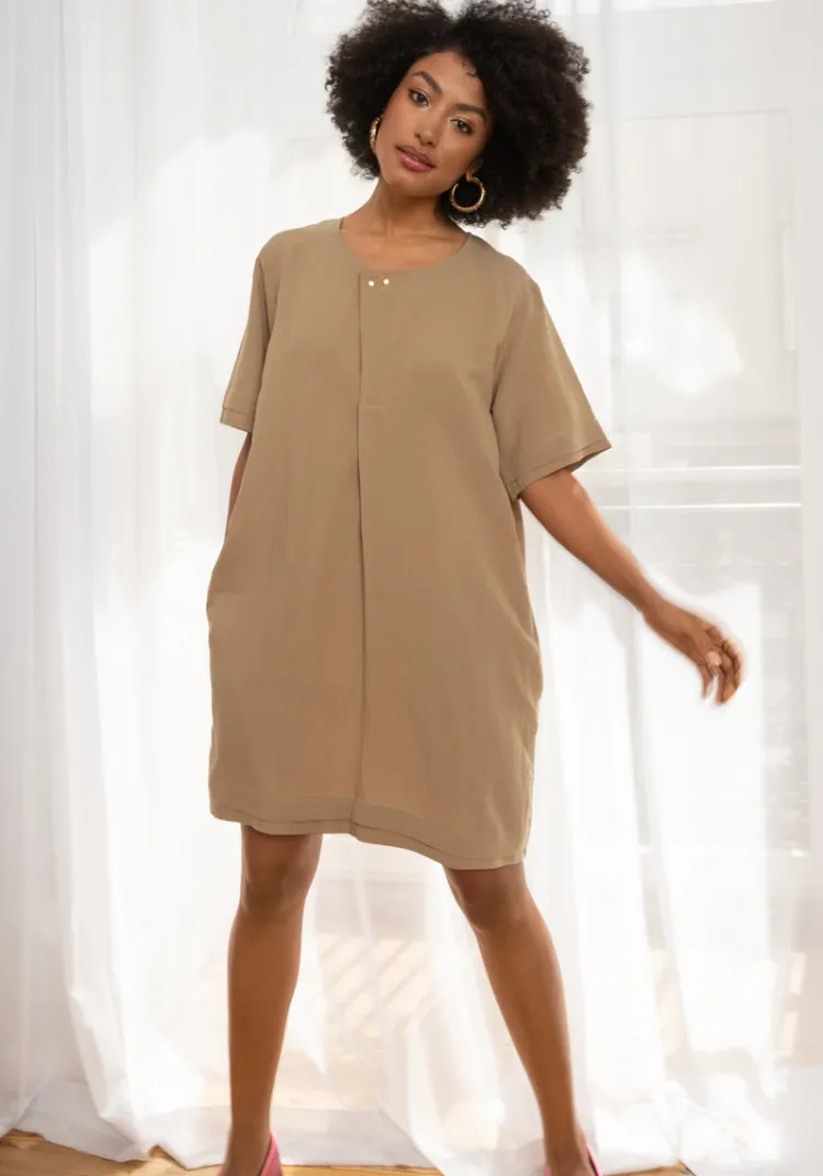 robe_santos_tobacco_2.webp Cheap Robe SANTOS Dresses