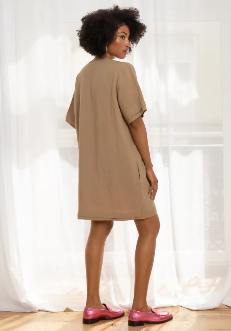 robe_santos_tobacco_3.webp Cheap Robe SANTOS Dresses