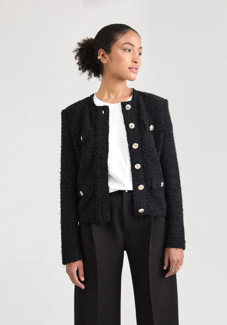 Clearance & SONGE Studio & Veste MARIA Tweed Jackets And Coats